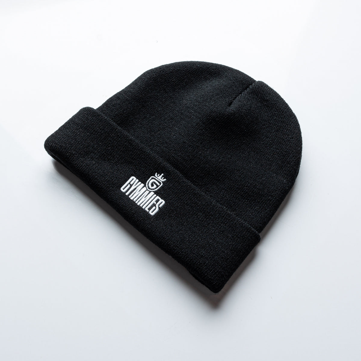 black gym beanie