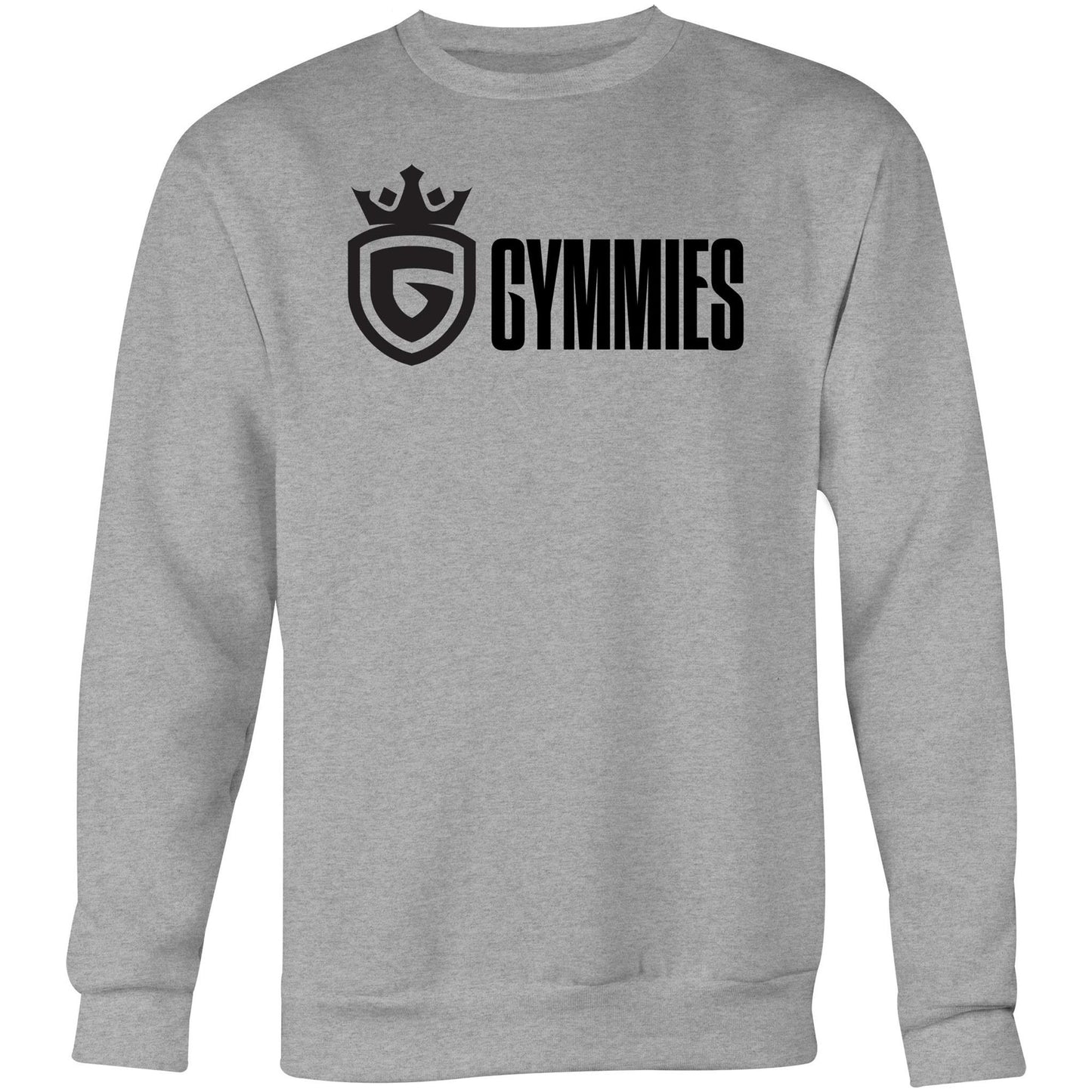 grey crew neck sweatshirt