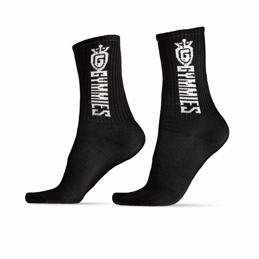 black gym socks